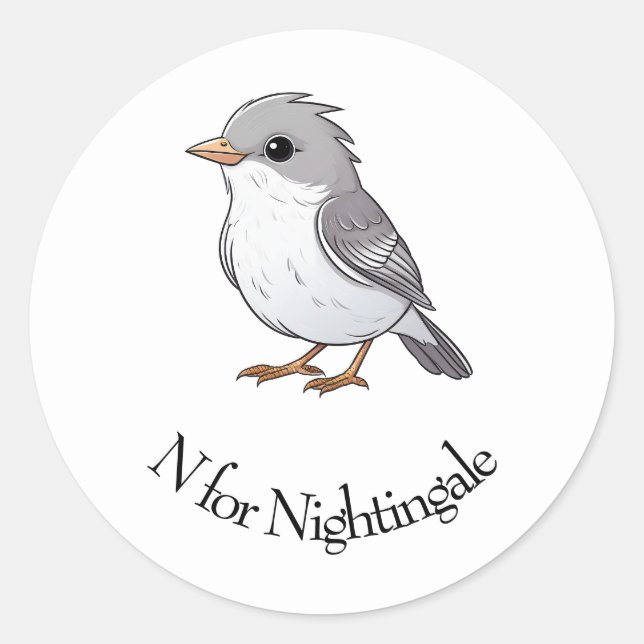 Adesivo N para Nightingale (Frente)