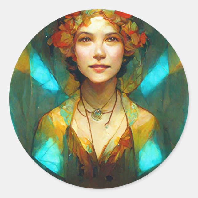 Adesivo Na Light Art Nouveau Fantasy (Frente)