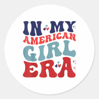 Adesivo Na minha americana Groovy American Girl 4th O