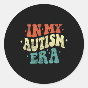 Adesivo Na Minha Época Do Autismo Engraçado Autismo Consci