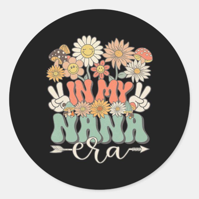 Adesivo Na Minha Época Nana, Correspondência De Hippie Flo (Frente)