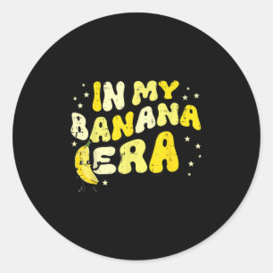 Adesivo Na Minha Era Banana, Groovy Funny Fruta Meme
