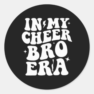 Adesivo Na Minha Era de Cheer Bro Esportes de Liderança de
