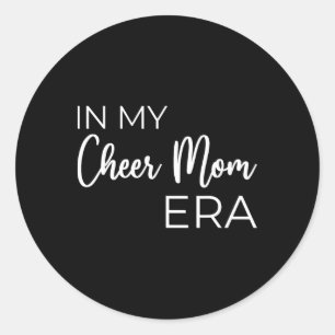 Adesivo Na Minha Era de Mãe de Cheer Cheerleading Mama