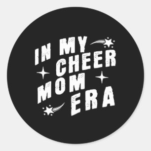 Adesivo Na Minha Era de Mãe de Cheer Proud Mãe de Cheerlea