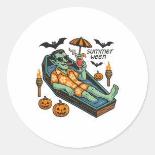 Adesivo Na Minha Era de Vibes de Summerween Roupas de Féri