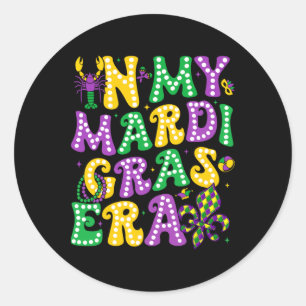 Adesivo Na Minha Era Mardi Gras Camisas Para Homens Mulher