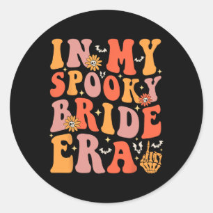 Adesivo Na Minha Noiva de Noiva, Groovy Halloween Ba