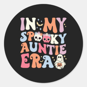 Adesivo Na Minha Tia Spookie Era Halloween Groovy Witchy S