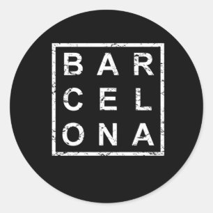 Adesivo Na moda Barcelona Espanha