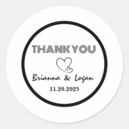 Adesivo Na moda Black & White Wedkers