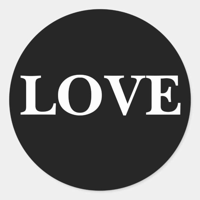 Adesivo Na moda Love Invitation Sticker (Frente)