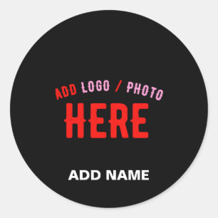 ADESIVO NA MODA MODERNO PERSONALIZÁVEL NEGRO VERIFICADO CO