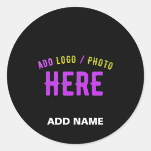 ADESIVO NA MODA MODERNO PERSONALIZÁVEL NEGRO VERIFICADO CO