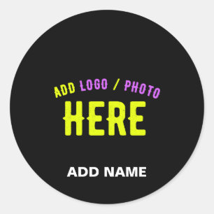 ADESIVO NA MODA MODERNO PERSONALIZÁVEL NEGRO VERIFICADO CO