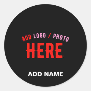 ADESIVO NA MODA MODERNO PERSONALIZÁVEL NEGRO VERIFICADO CO