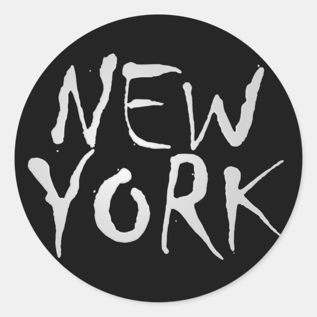 Adesivo Na moda New York Sticker (Frente)