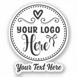 Adesivo Na moda personalizado Logotipo moderno de Marca