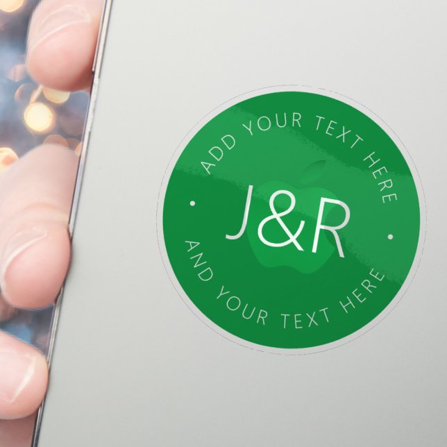 Adesivo Na moda personalizável (Criador carregado)