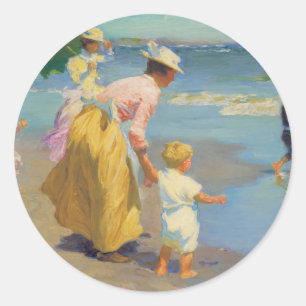 Adesivo Na praia - Edward Potthast