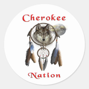 Adesivo Nação Cherokee