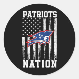 Adesivo Nação De Logotipo De Patriotas De Página Hs