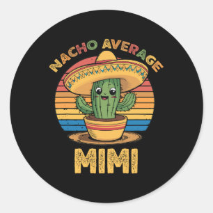 Adesivo Nacho Average Mimi Correspondência Mexicana Cinco