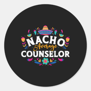 Adesivo Nacho Conselheiro Médio Cinco de Mayo Fam Correspo
