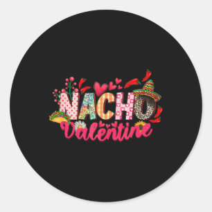 Adesivo Nacho do Dia dos Namorados Com Sombrero México