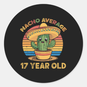 Adesivo Nacho Média 17 anos Cinco de Mayo 17.