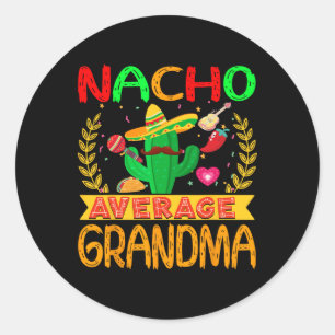 Adesivo Nacho Média Avó Cinco De Mayo Matchi Mexicano