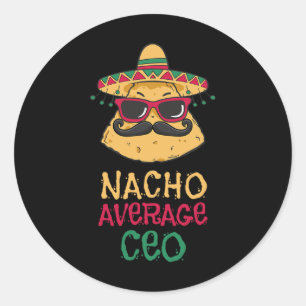 Adesivo Nacho Média Ceo Cinco De Mayo