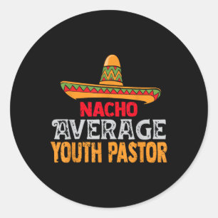 Adesivo Nacho Média dos Jovens Pastores Cinco De Mayo Mexi