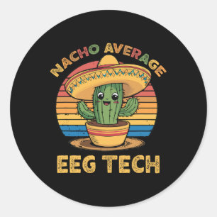 Adesivo Nacho Média Eeg Tech Mexicano Cinco De Mayo Techn