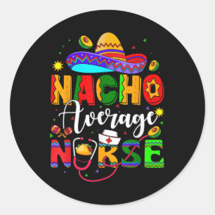 Adesivo Nacho Média Enfermeira Cinco De Mayo Fiesta Mexica