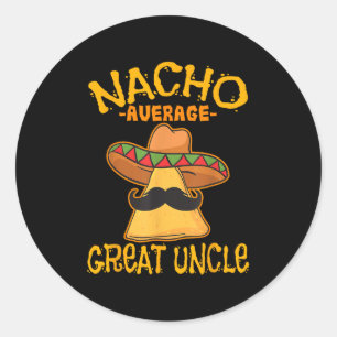 Adesivo Nacho Média Excelente Tio Excelente-Tio Cinco De M