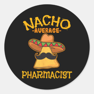 Adesivo Nacho Média Farmacêutica Mexicana Cinco De Mayo Fi
