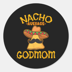 Adesivo Nacho Média Godman Mexicano Cinco De Mayo Godmoth