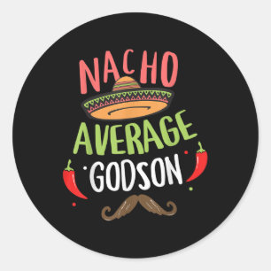 Adesivo Nacho Média Godson Mexicano Cinco de maio
