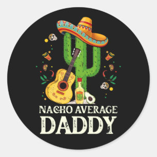 Adesivo Nacho Média Pai Cinco De Mayo
