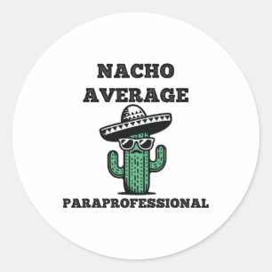 Adesivo Nacho Média Paraprofissional Mexicana Cinco De Mãe