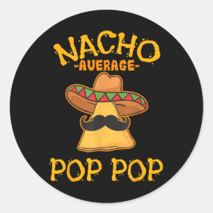 Adesivo Nacho Média Pop Pop mexicana Vovô Cin