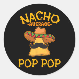 Adesivo Nacho Média Pop Pop mexicana Vovô Cin