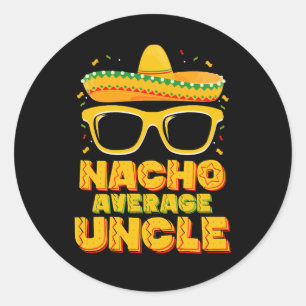 Adesivo Nacho Média Tio Cinco De Mayo Combinação Família