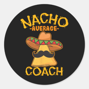 Adesivo Nacho Média Treinador Mexicano Cin Instrutor do Tr