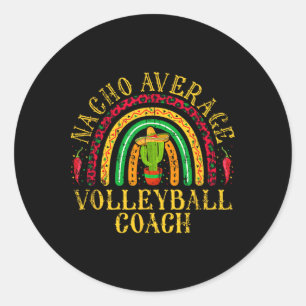 Adesivo Nacho Médio Volleyll Coach Cinco De Mayo Mexicano