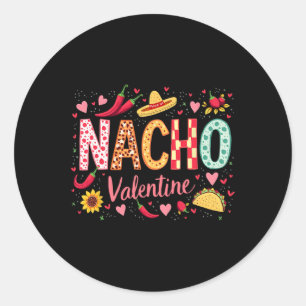Adesivo Nacho Namorados Funny Sombrero E Taco Design