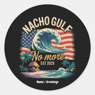 Adesivo Nacho No More Est 2025 Golfo dos EUA