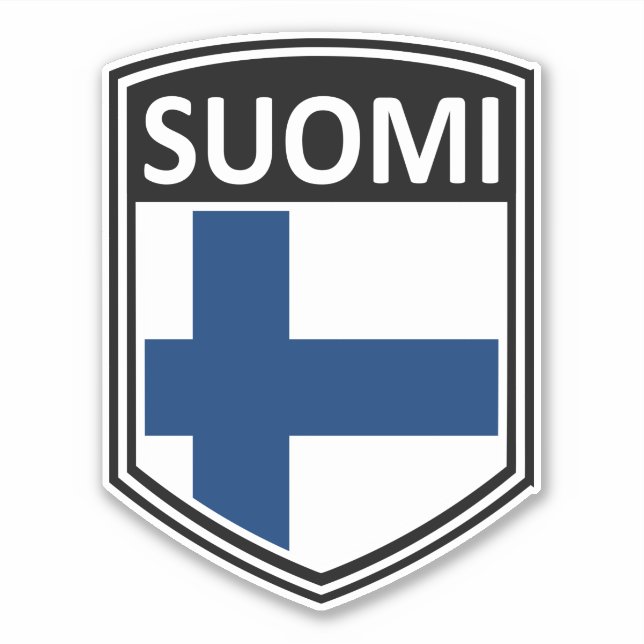 Adesivo Nacional - Suomi (Frente)