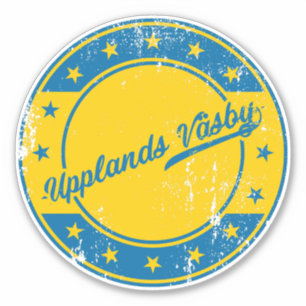 Adesivo Nacional - Upplands Väsby Sverige   SUECIA